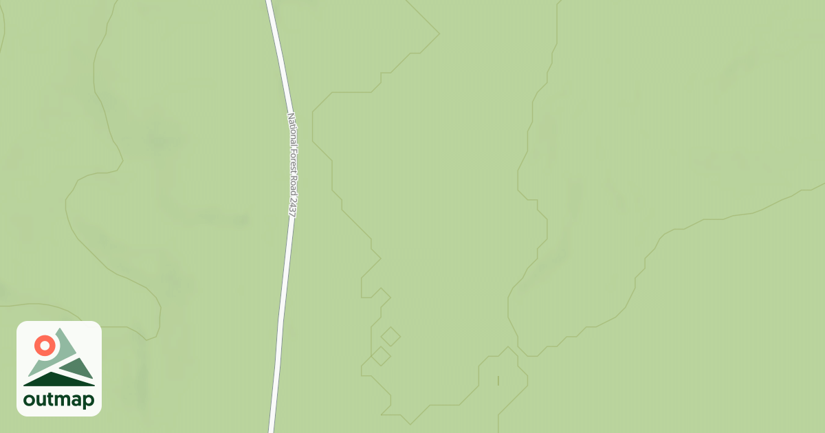 Map of FR 2437B