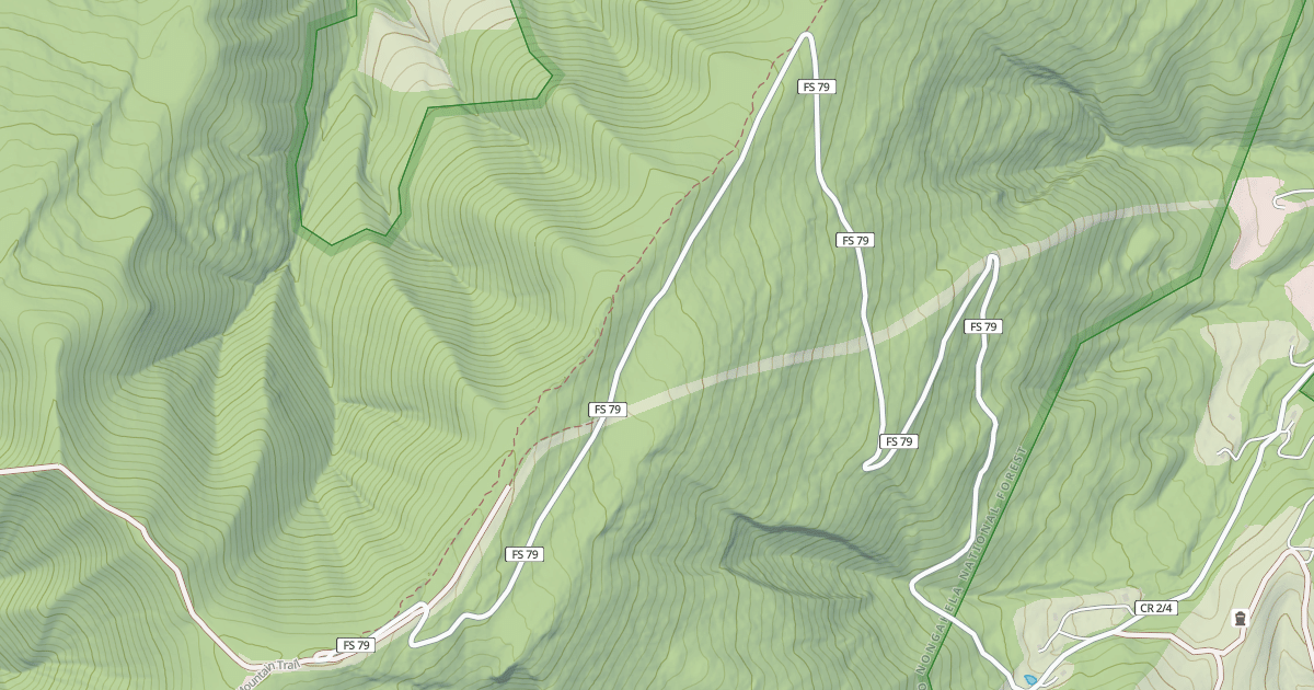 Map preview of NORTH MTN.