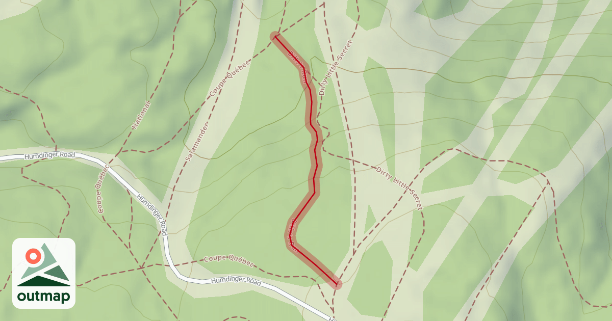 Map of Bills's Run