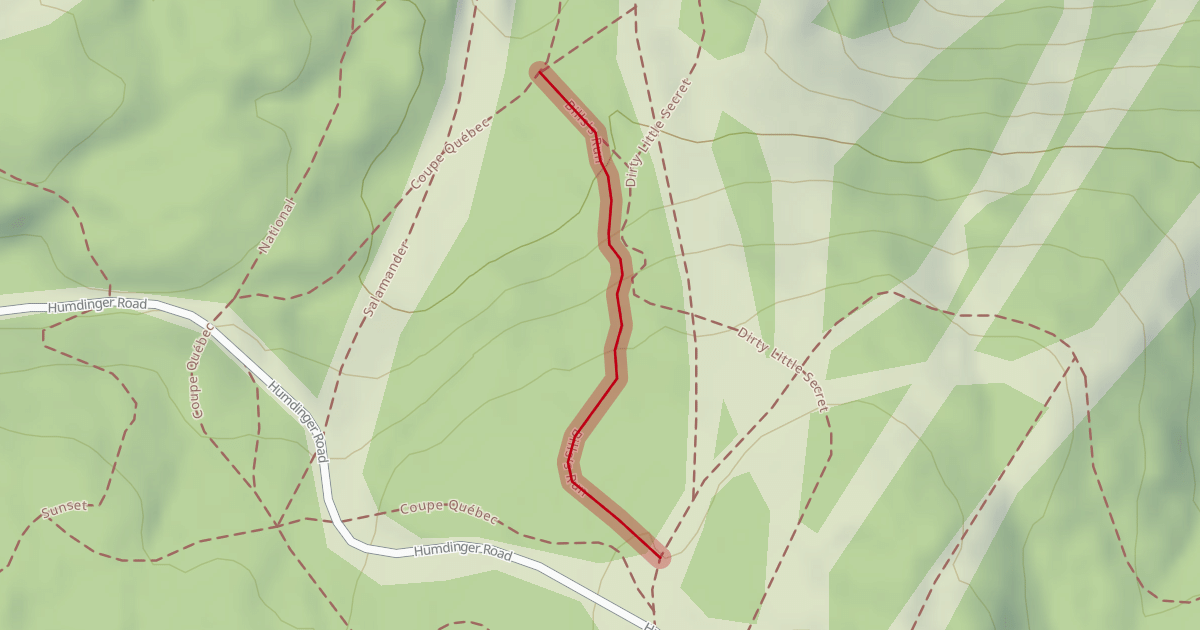 Map preview of Bills's Run