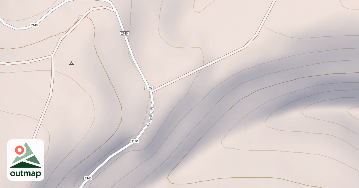 Map of HIGH SPUR