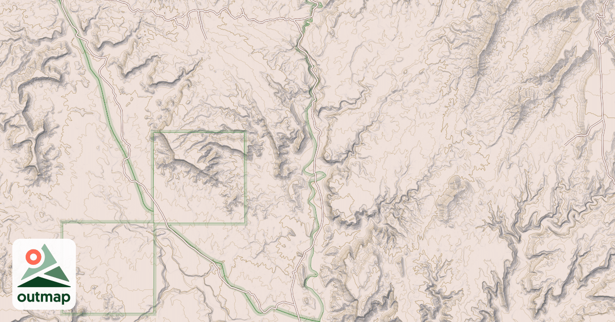 Map of BLM National GTLF Public Motorized Roads 0fe6dc00-834f-499f-a060-e463e201e1a7