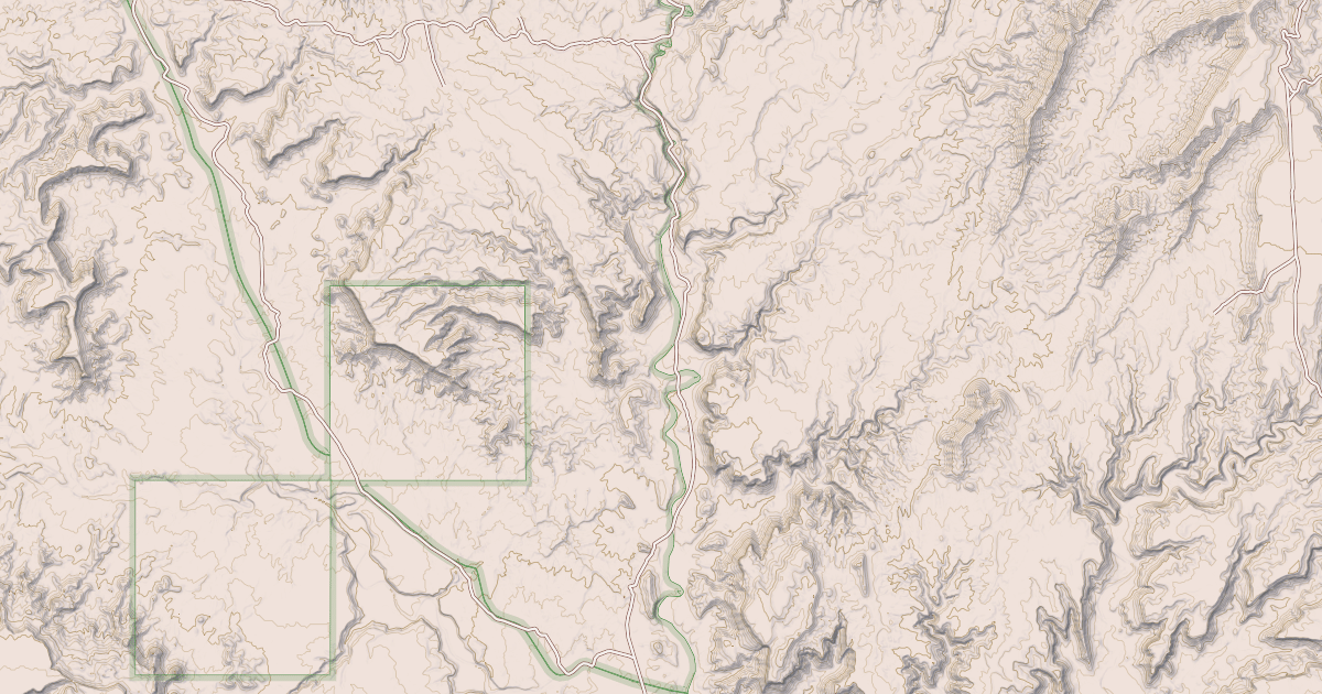 Map preview of BLM National GTLF Public Motorized Roads 0fe6dc00-834f-499f-a060-e463e201e1a7