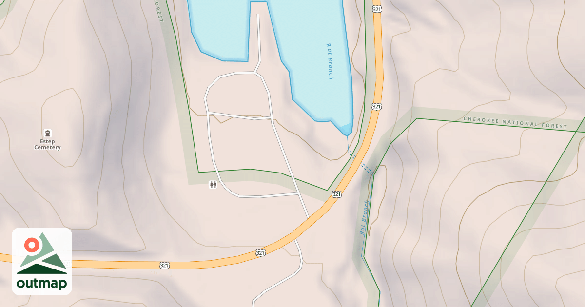 Map of RAT BRANCH
