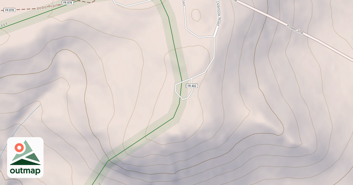 Map of LOBO OVERLOOK