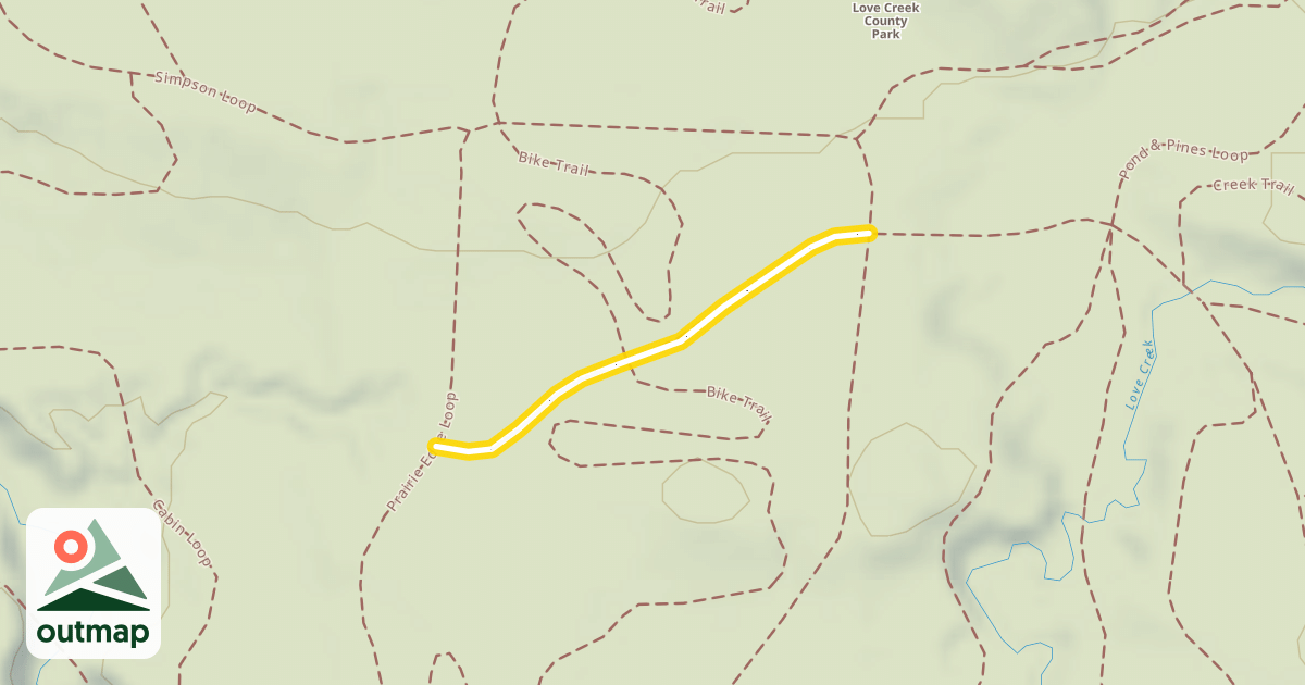 Map of Prairie Edge Loop