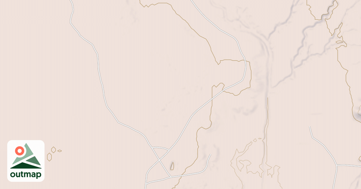 Map of Hackberry Trail System - Jordans Trail