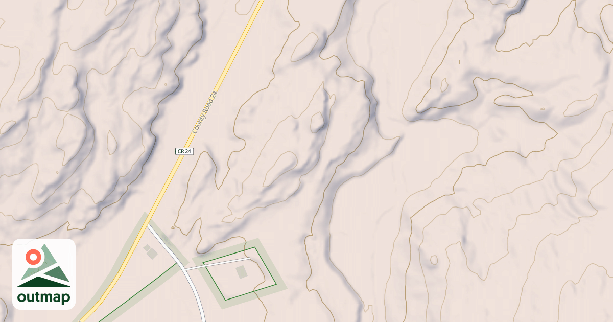 Map of Deer Trail
