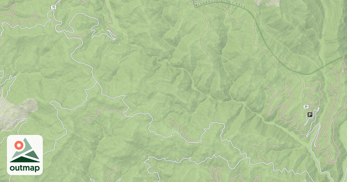Map of (FDR) PAINT CREEK