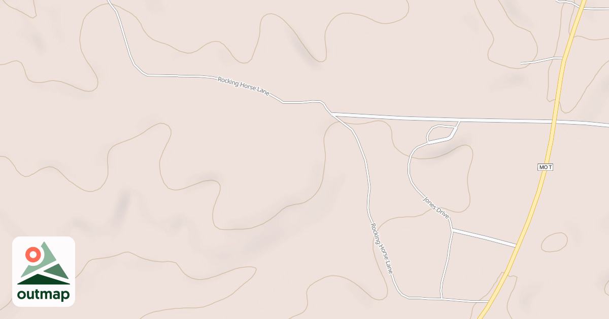 Map of PRY CREEK