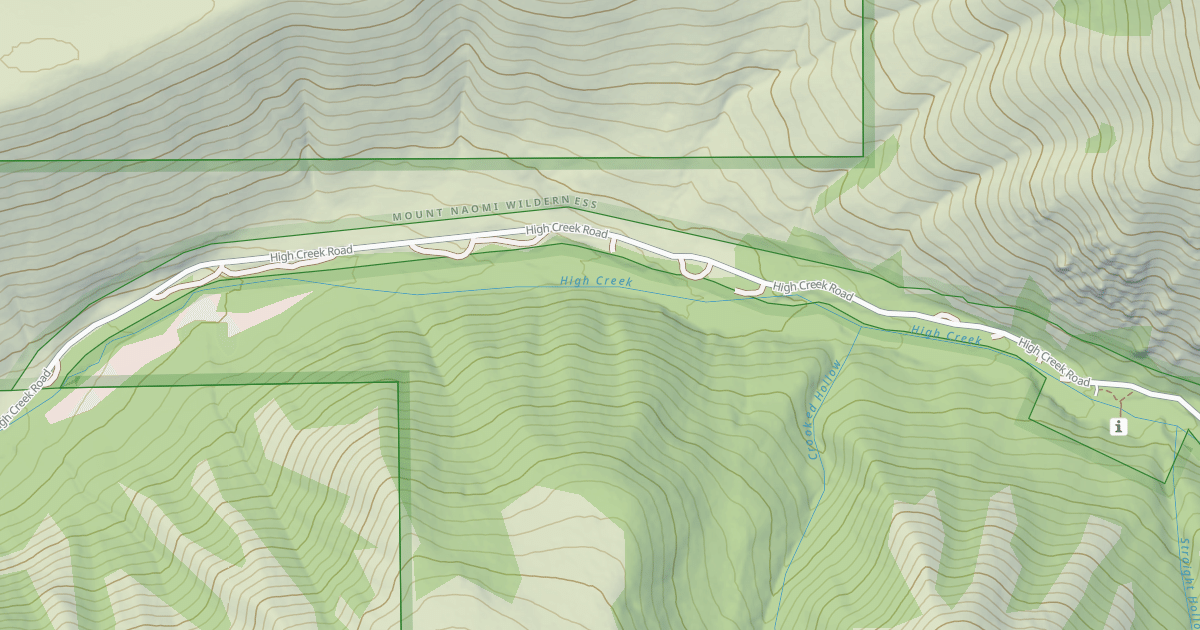 Map preview of HIGHCREEK