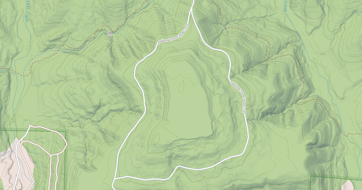 Map preview of USFS Motor Vehicle Use Map Roads {FEE3CDFE-B5FE-4888-A72A-CFAADC85F644}