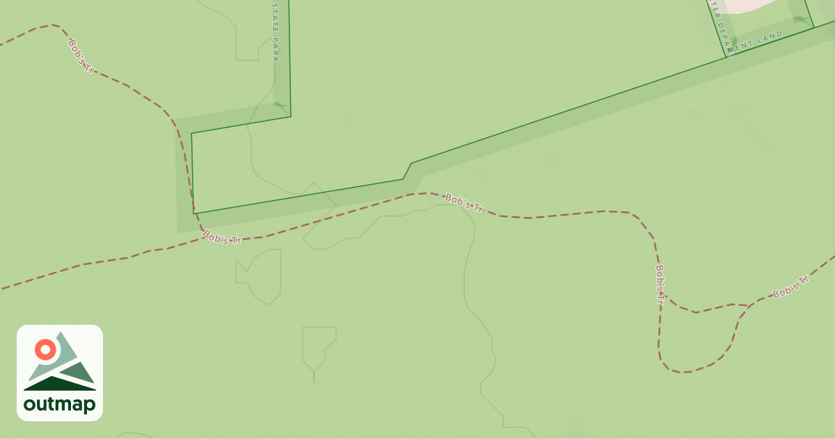 Map of Bob's Trail