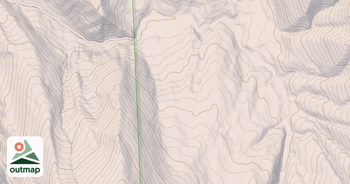 Map of Flag Creek