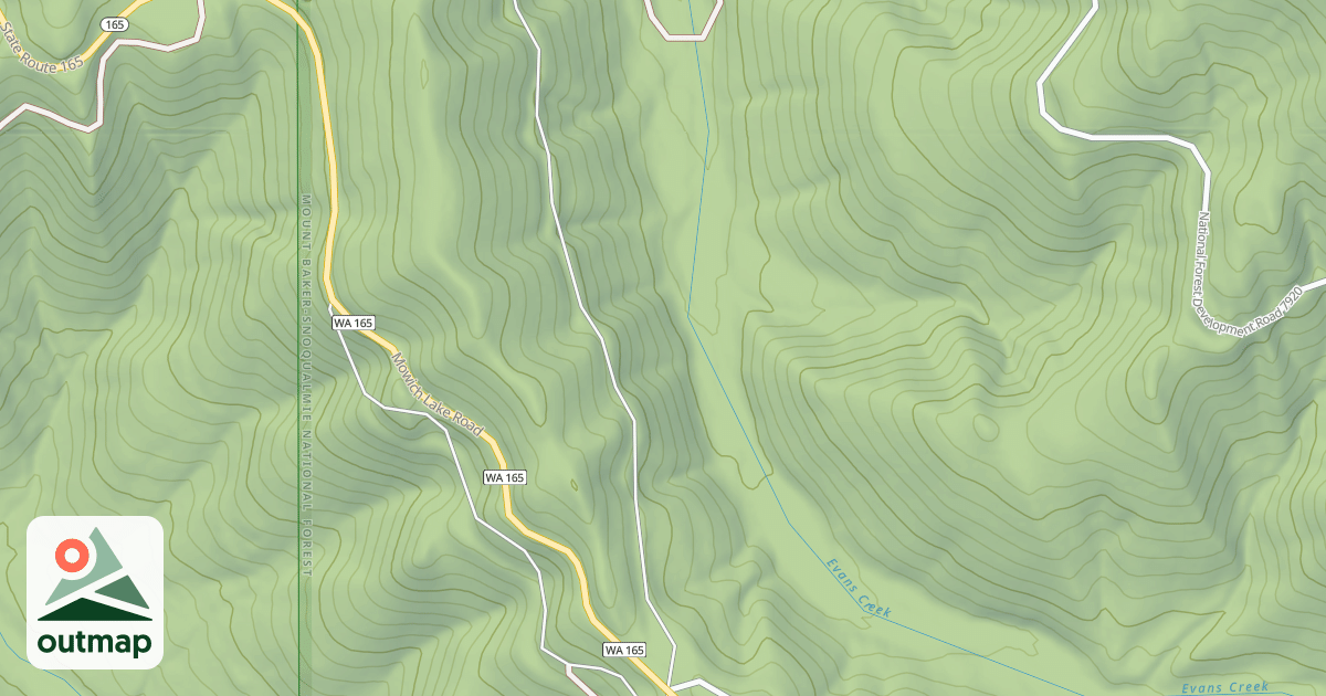 Map of Evans 1153