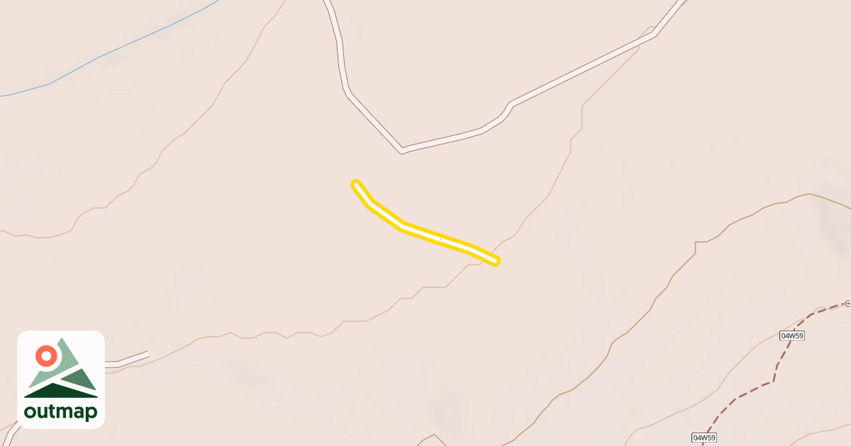 Map of Bear Springs Loop