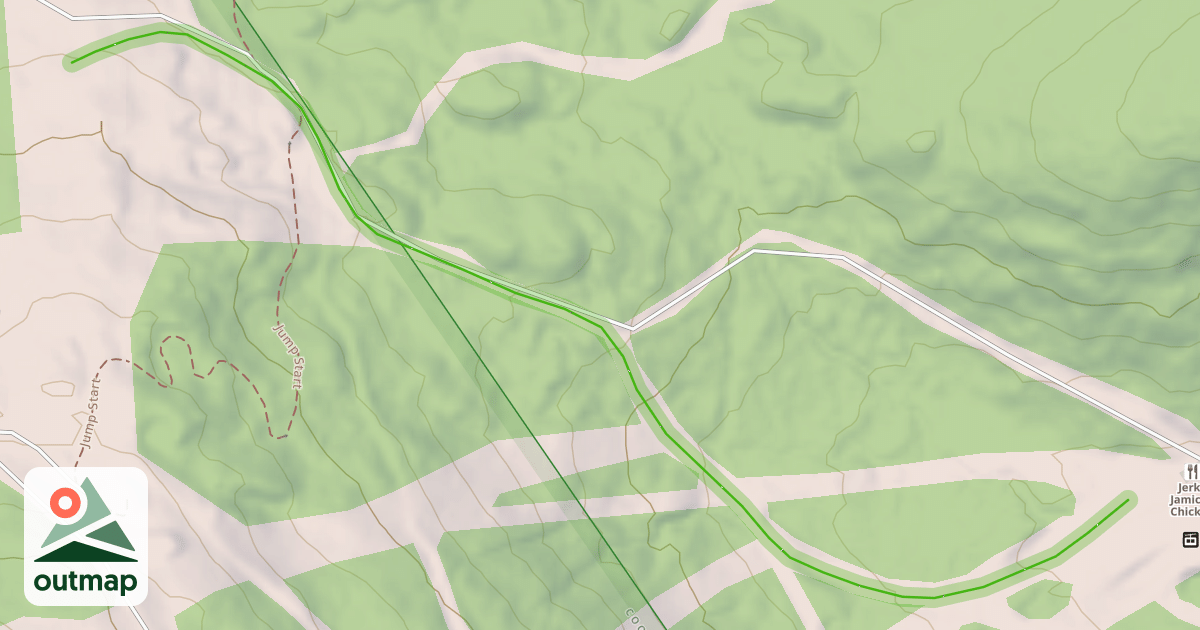 Map of Northbrook Trail