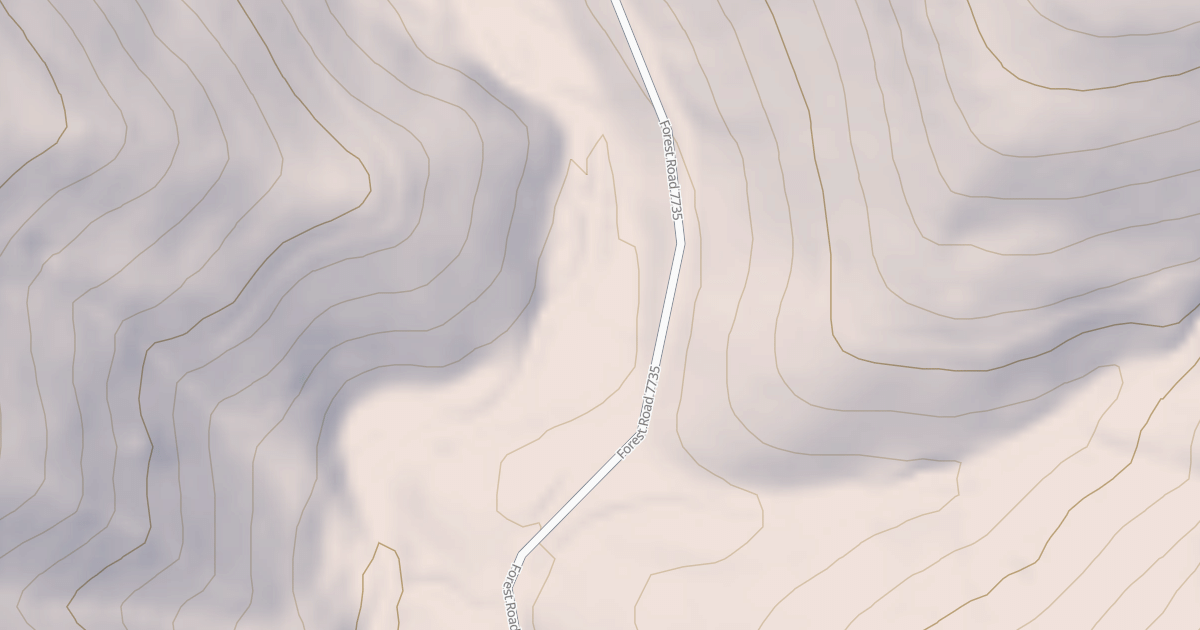 Map preview of USFS National Forest System Roads {5D89DF01-E8B7-46B9-8092-C043F4A9E672}