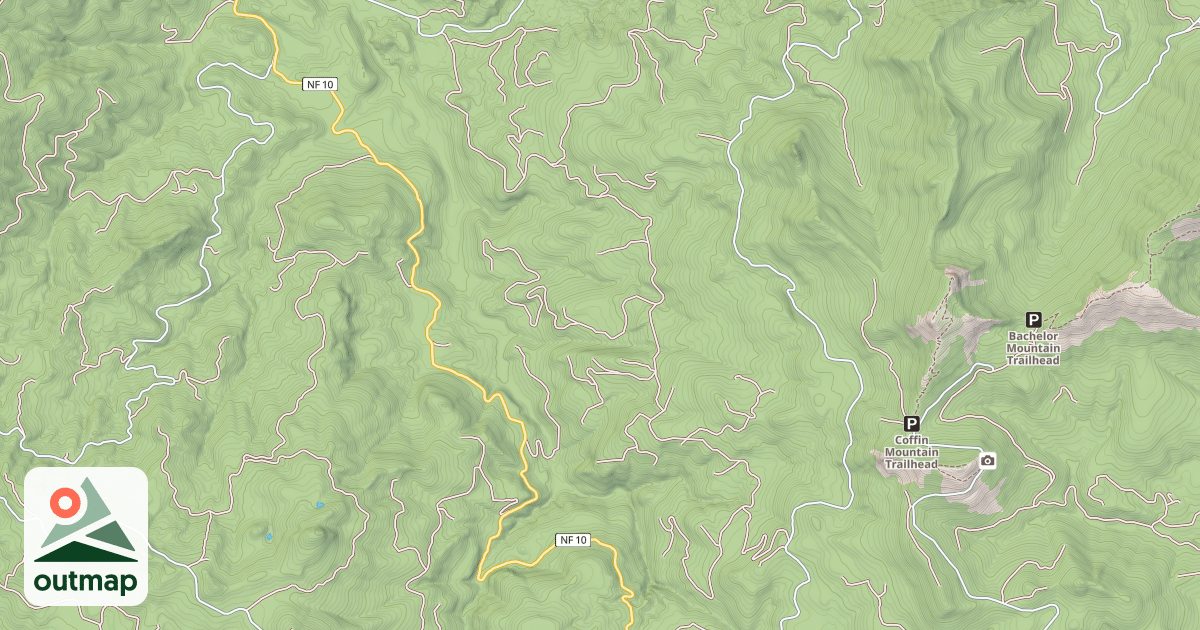 Map of HAWKINS CREEK