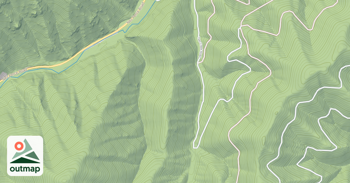 Map of (FDR) SURPRISE CREEK