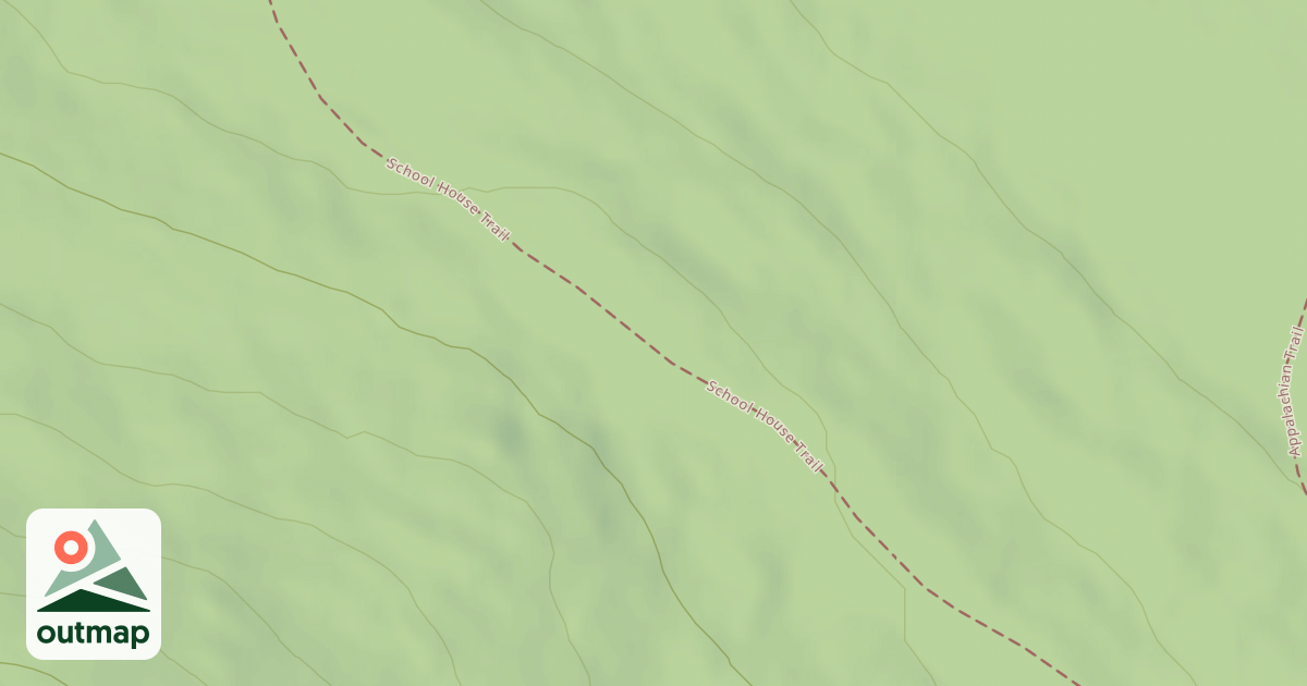 Map of School House Trail