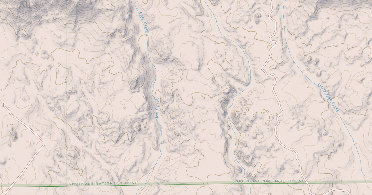 Map preview of PINE CREEK