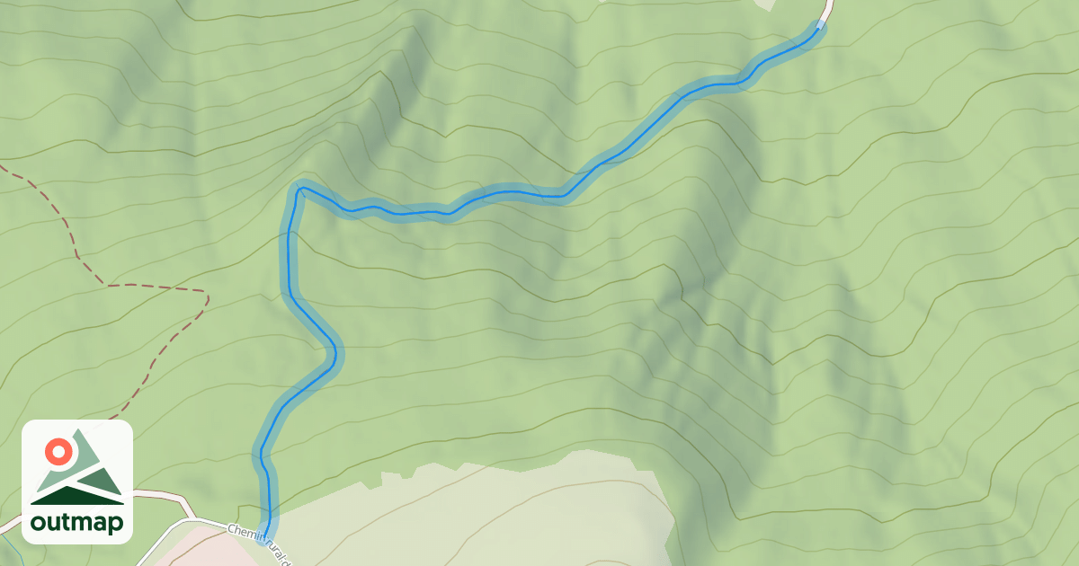 Map of Chemin de la Taille à Guerin