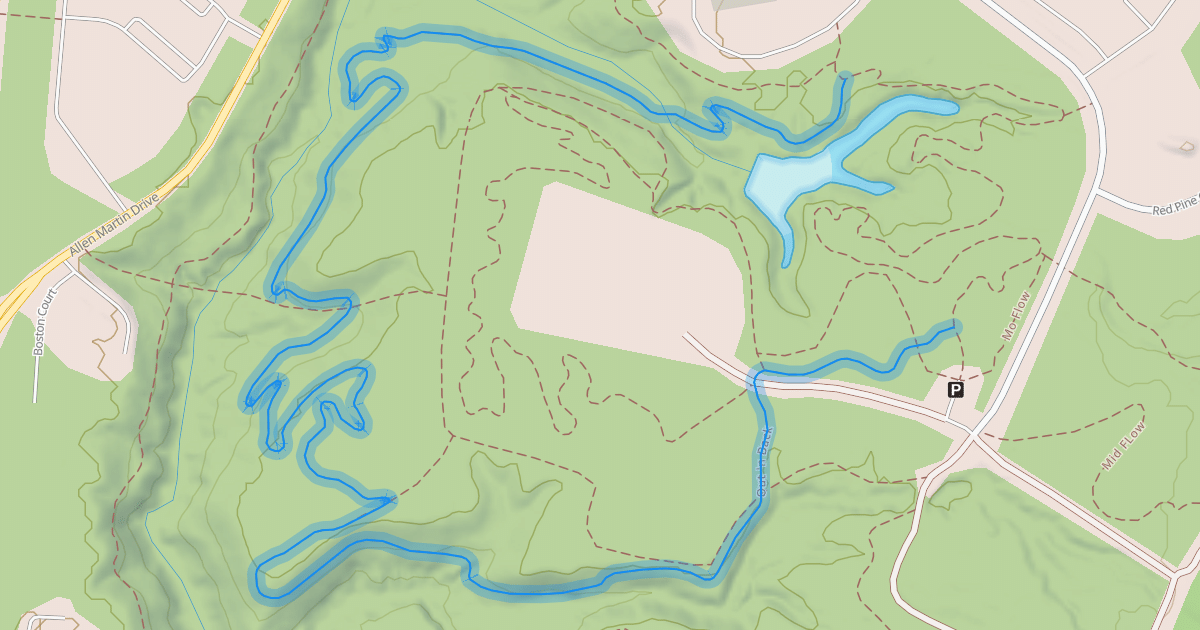 Map preview of Out 'n Back