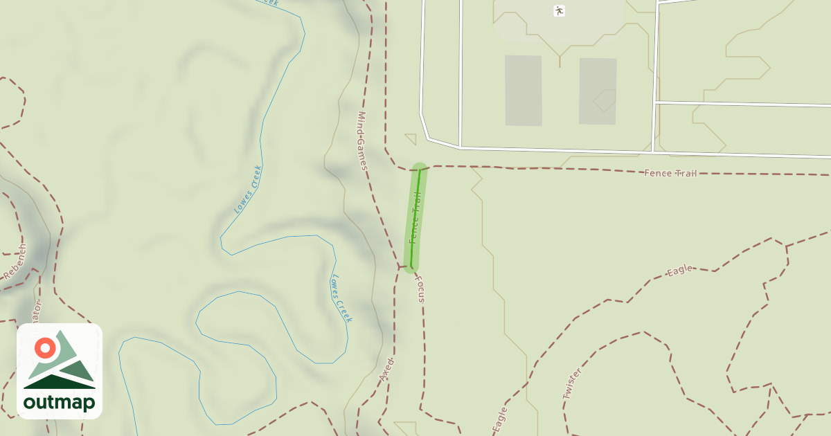 Map of Fence Trail