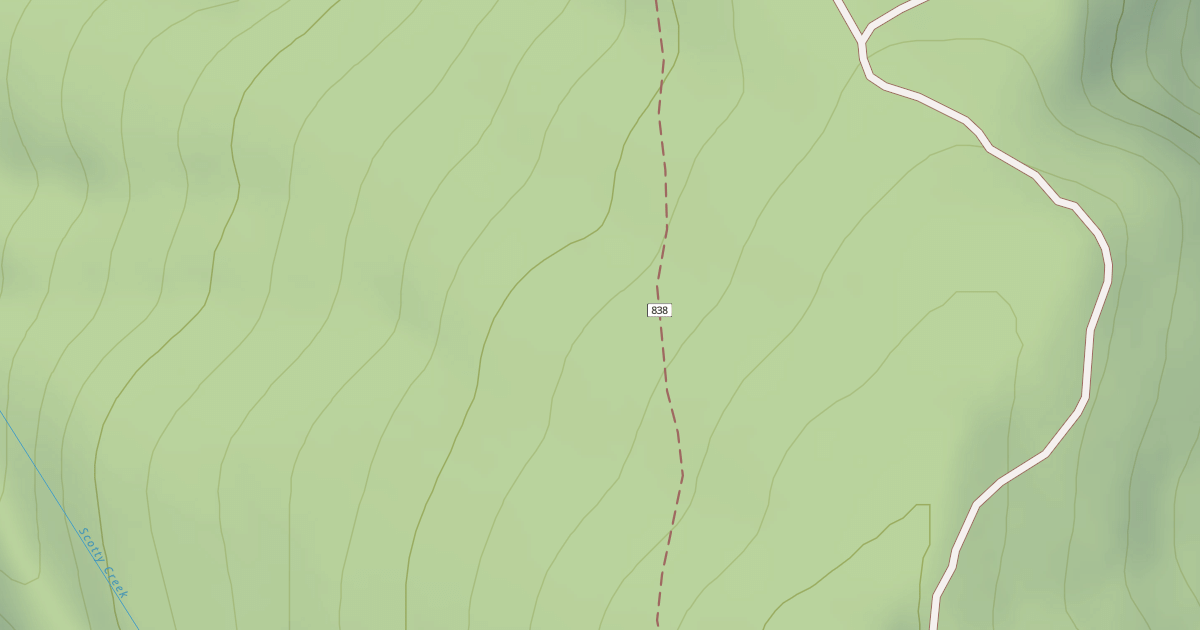 Map preview of USFS Motor Vehicle Use Map Roads {301E61BF-6C9B-49B4-9515-E526AF6ECB7D}