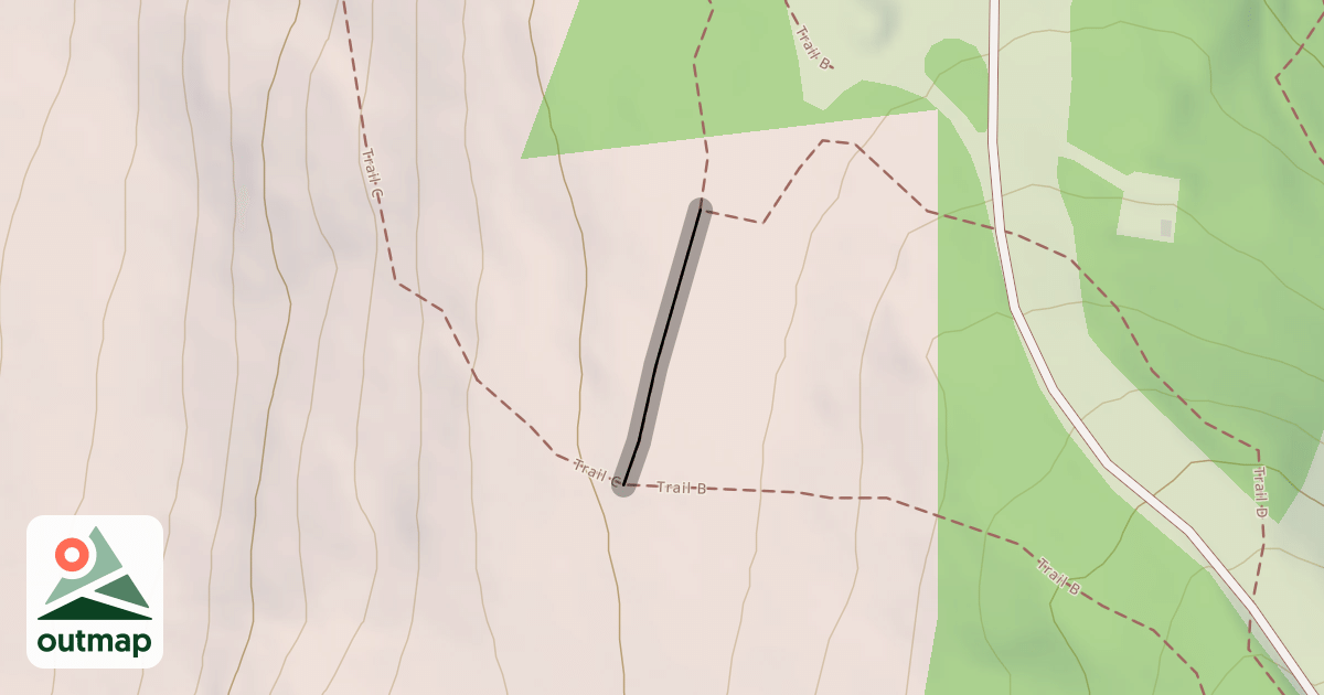 Map of Trail B