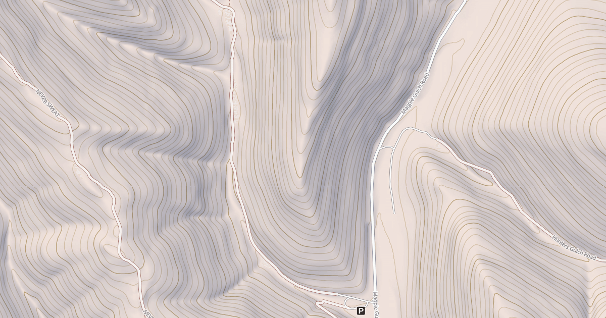 Map preview of NEVER SWEAT GULCH C1