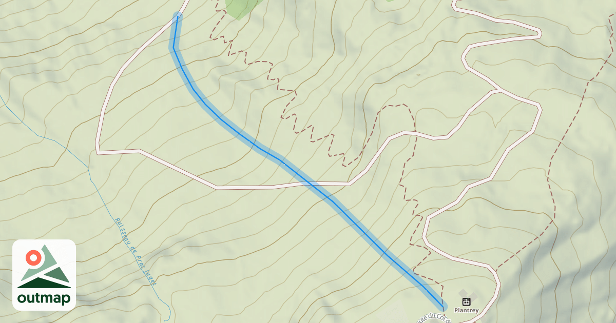 Map of Bouc-Blanc