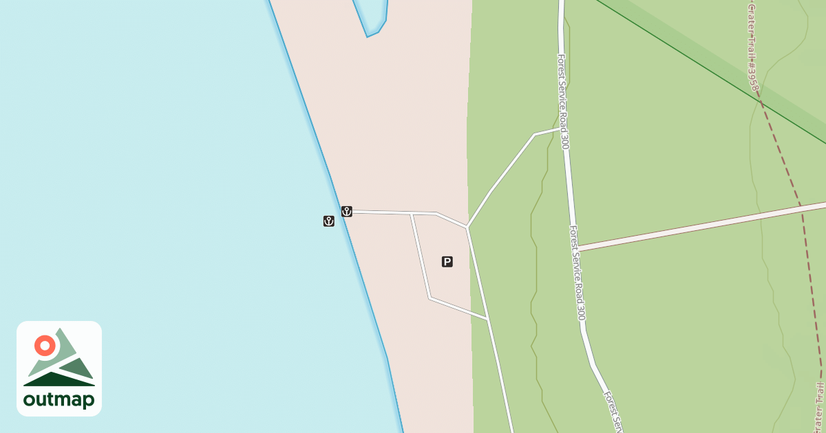 Map of CINDER HILL BOATING