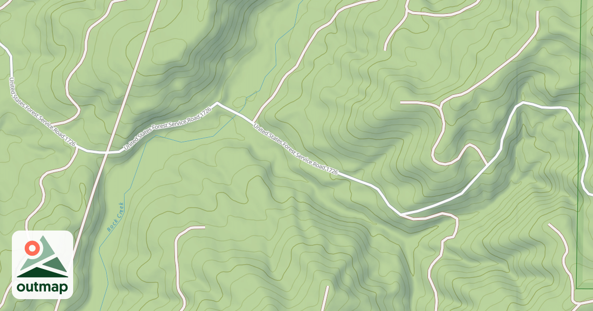 Map of OSTERMAN CABIN