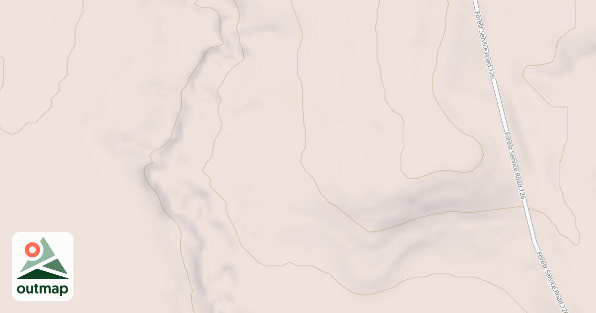 Map of USFS National Forest System Roads {8FAFBD64-38CC-4000-B85D-F609AAF1B636}