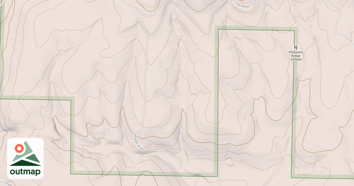 Map of USFS Motor Vehicle Use Map Roads {B6468F74-47BB-4CAC-8716-3E466FD6DE0D}