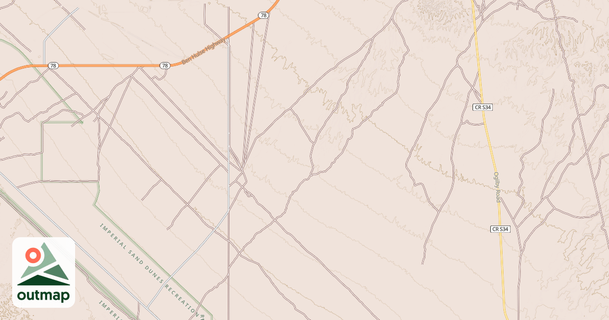 Map of BLM National GTLF Public Motorized Roads 90213a15-5e77-496f-bc86-6398b0feb0c4