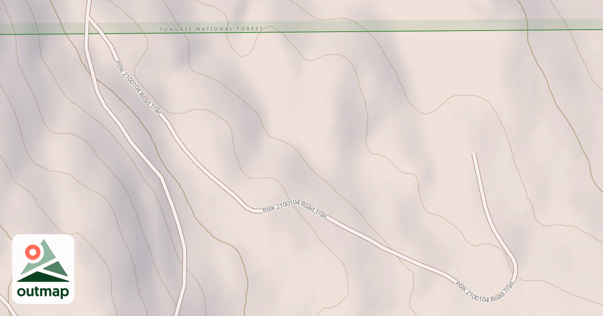Map of Polk 2100104 Road