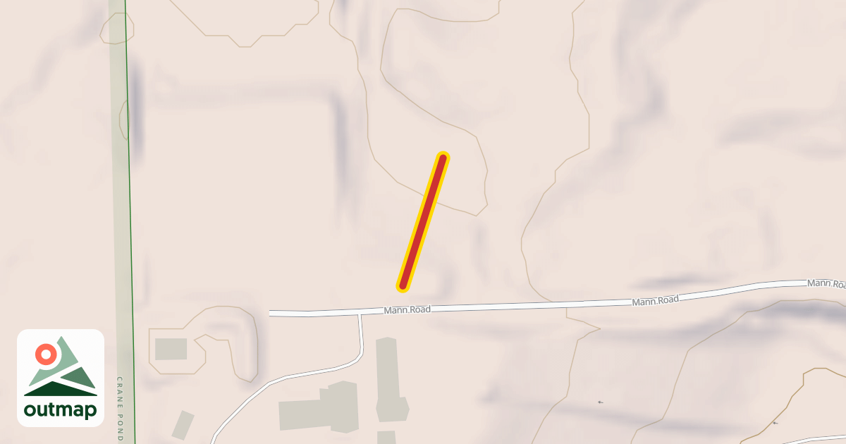 Map of Rope Tow