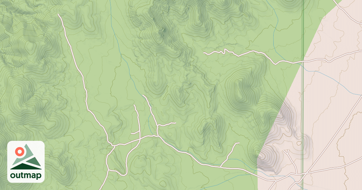 Map of CHESTNUT MINE