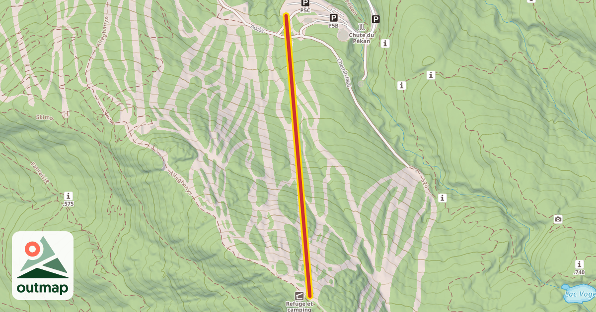 Map of V
