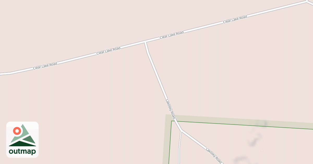 Map of CLEAR LAKE SPUR A
