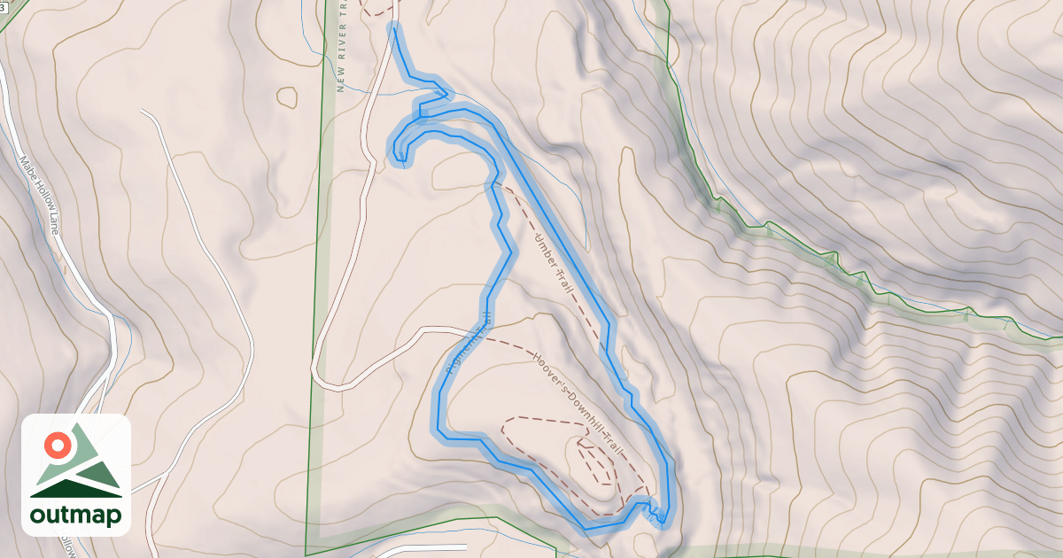 Map of Pigment Trail