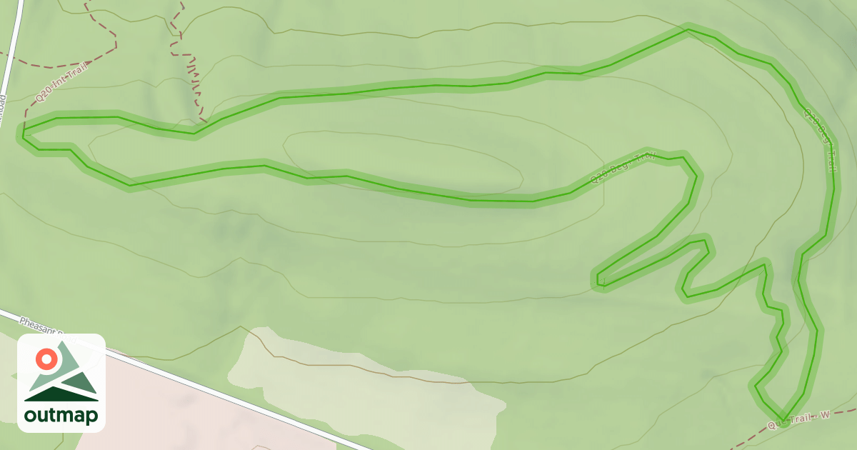 Map of Q20-Beg+ Trail