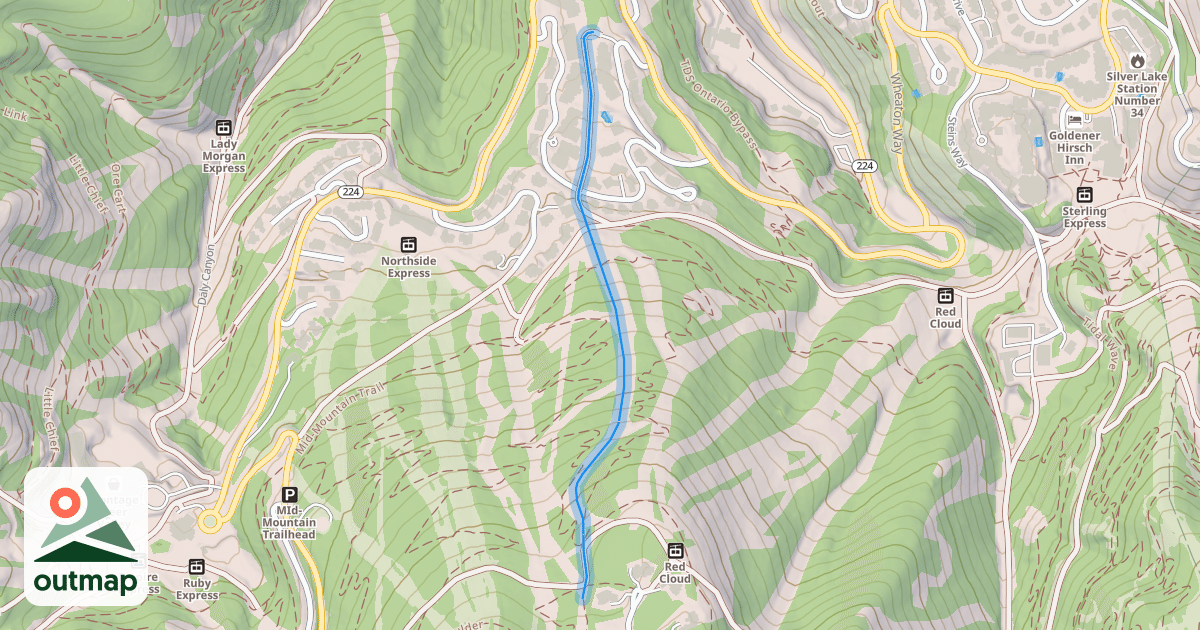 Map of Silver Buck