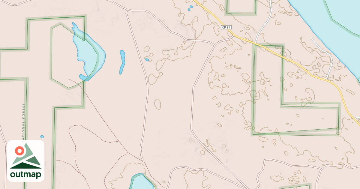 Map of LITTLE PORTAGE