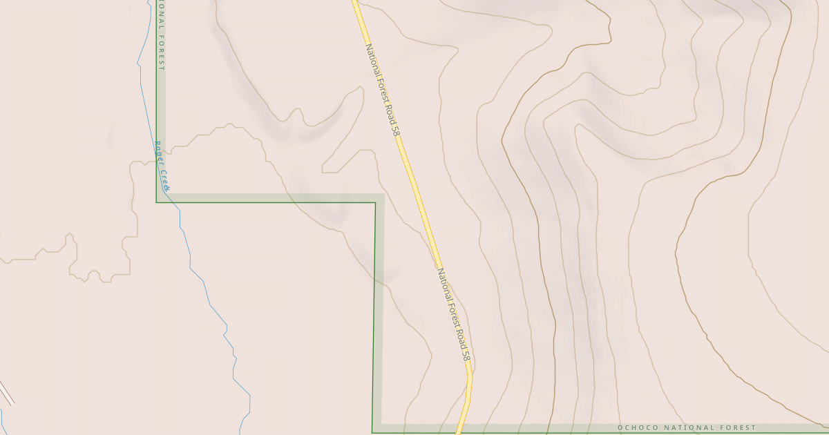 Map preview of USFS Motor Vehicle Use Map Roads {5BA71DBC-A61A-4C20-AF0D-716075D69173}
