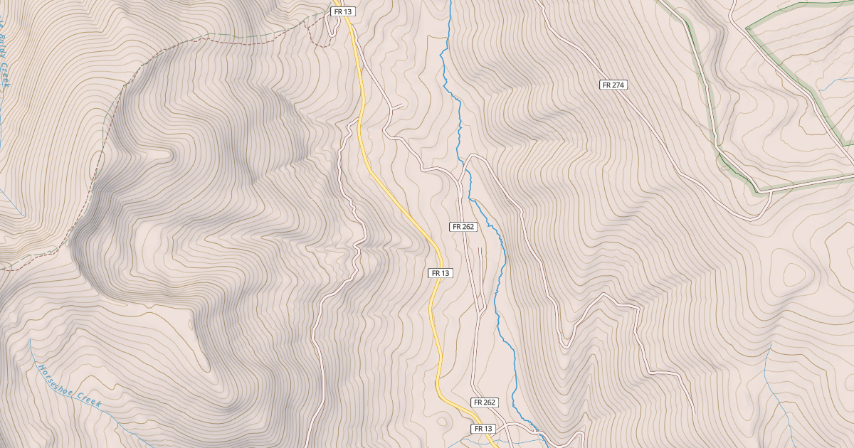 Map preview of USFS National Forest System Roads {540DD862-3748-49E2-A09F-844397704BAC}