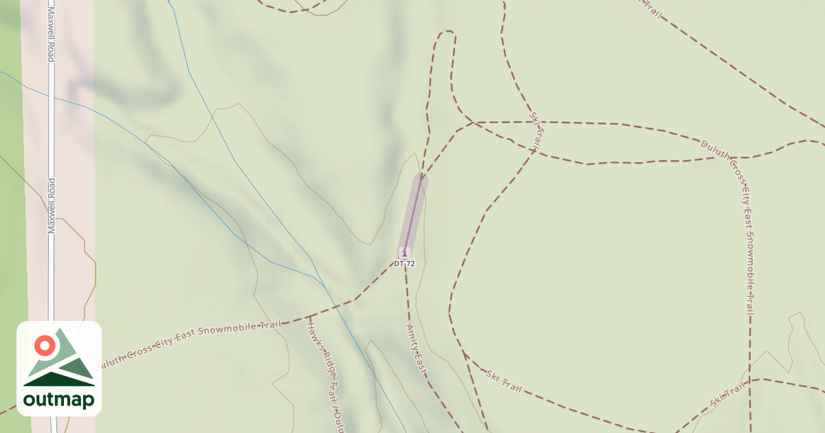 Map of Lester River Trail / Duluth Traverse